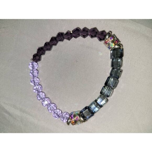 BEAUTIFUL handmade vintage beaded bracelet - Picture 9 of 9